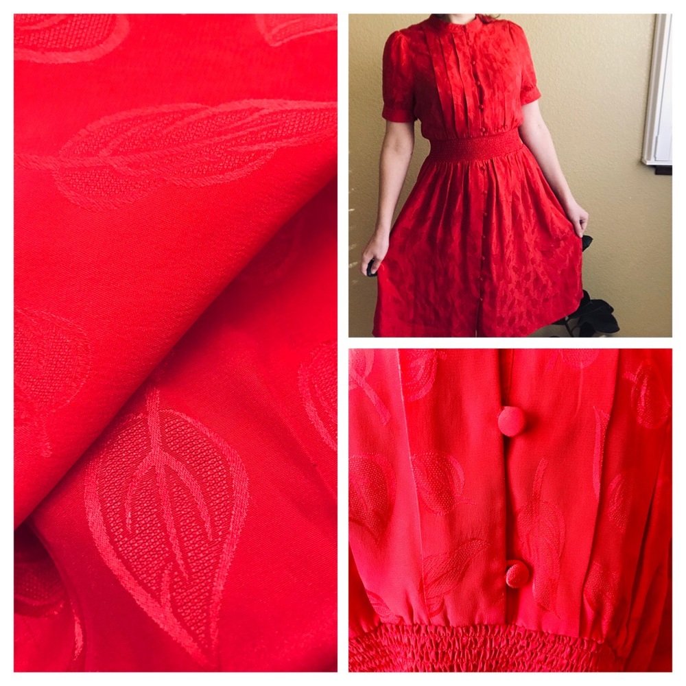 Vintage silk dress💋